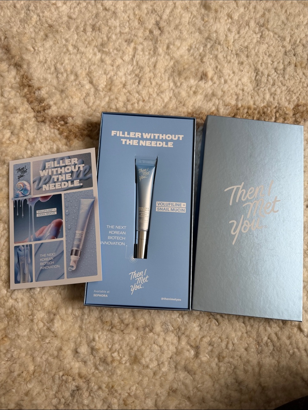 Volufiline + Snail Mucin Eye Cream - Blue